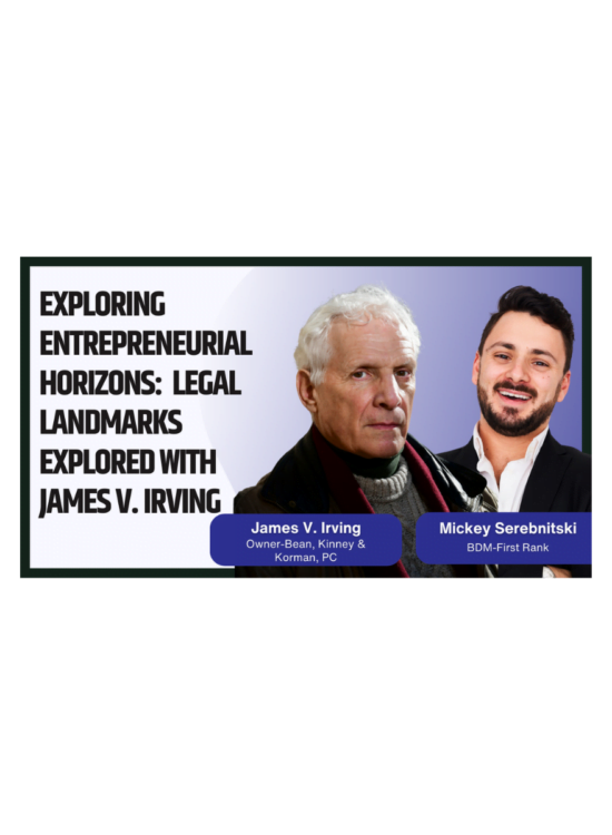Interview with James V. Irving | Owner-Bean, Kinney & Korman, PC