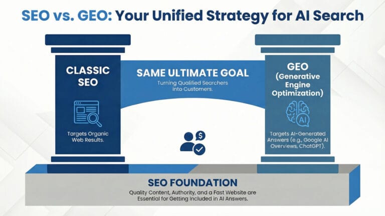 AEO Vs. GEO Infographic