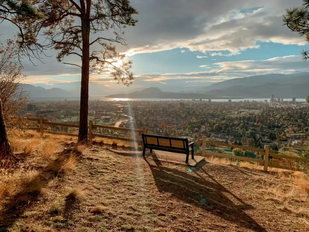 Knox Mountain Kelowna BC
