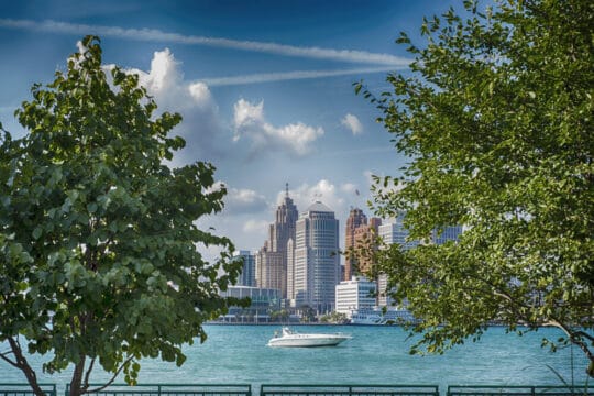 Windsor, Ontario skyline representing local SEO opportunities for businesses looking to attract more local customers.